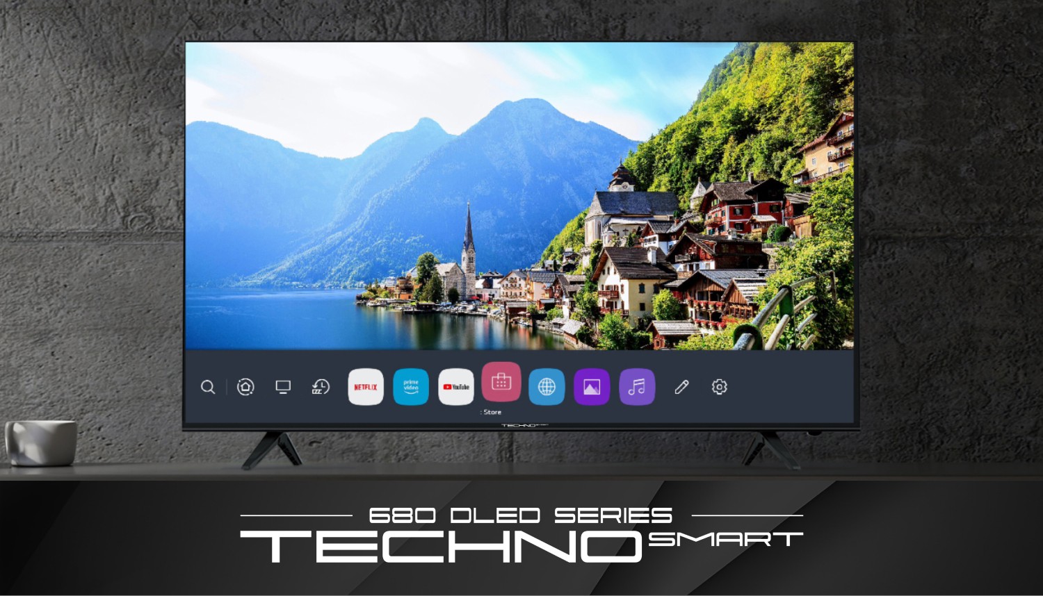 680 DLED телевизор TECHNO SMATR 680 DLED
