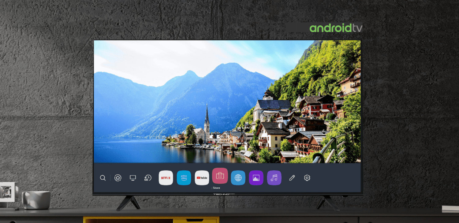 Безрамочный телевизор TECHNO SMART 680 DLED телевизор TECHNO SMATR 680 DLED