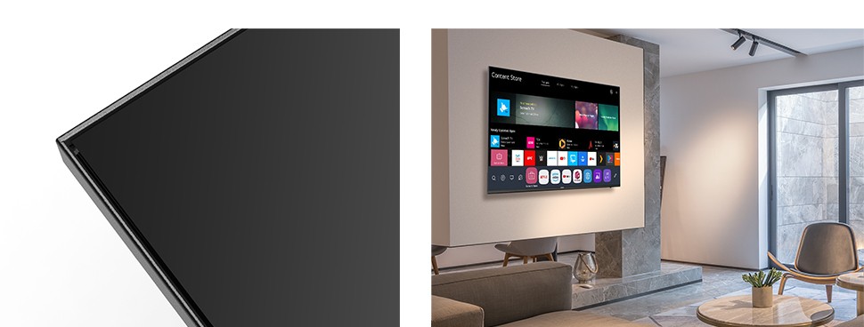 Безрамочный телевизор TECHNO SMART 680 DLED Телевизор TECHNO SMATR 680 DLED
