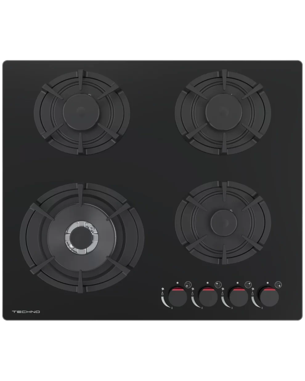 Варочная панель TECHNO HG4604GSBV Варочная панель TECHNO HG4604GFBV