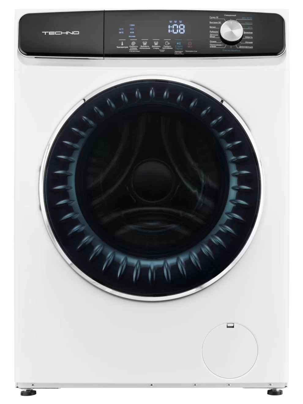 Стиральная машина TECHNO W812S-S00W-M300 Стиральная машина TECHNO W812S-S00W-M300